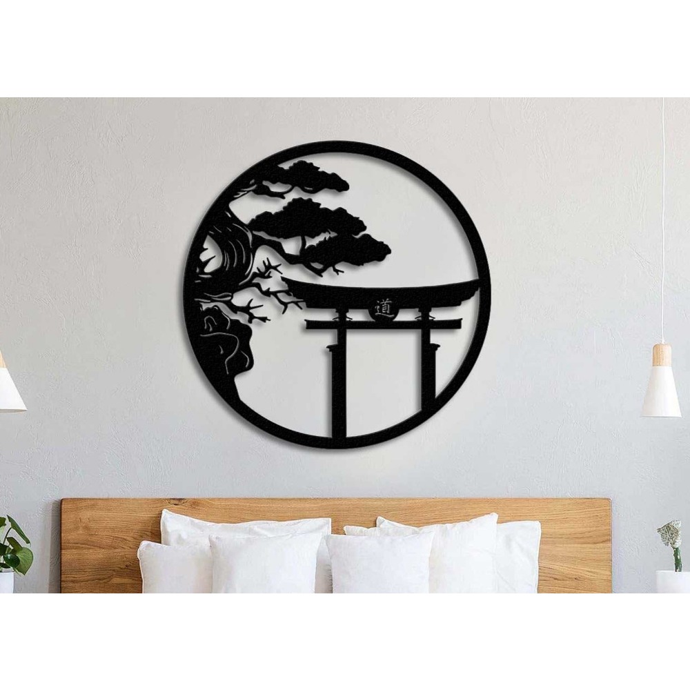 Bonsai Garden Art - Arte Metálico de Pared con Diseño