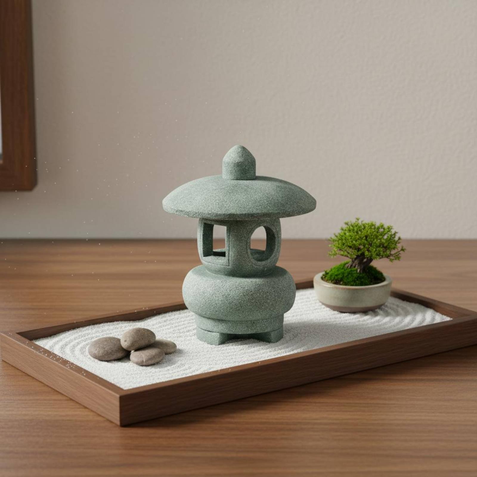 Farol de Piedra en Miniatura c - Bonsai Garden Miniature reseña y precio