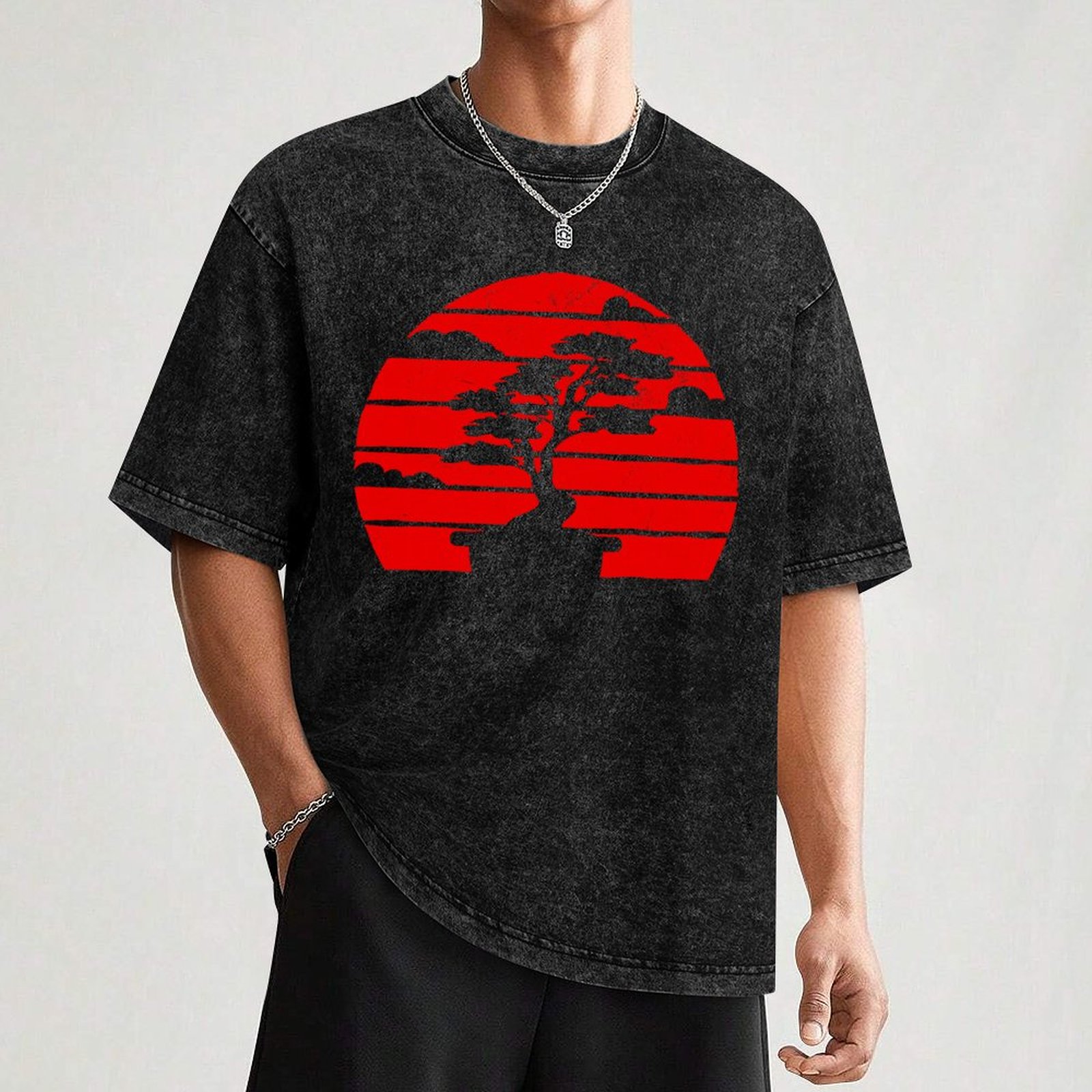 Camiseta con diseño de árbol b - Bonsai Tree Zen Garden reseña y precio
