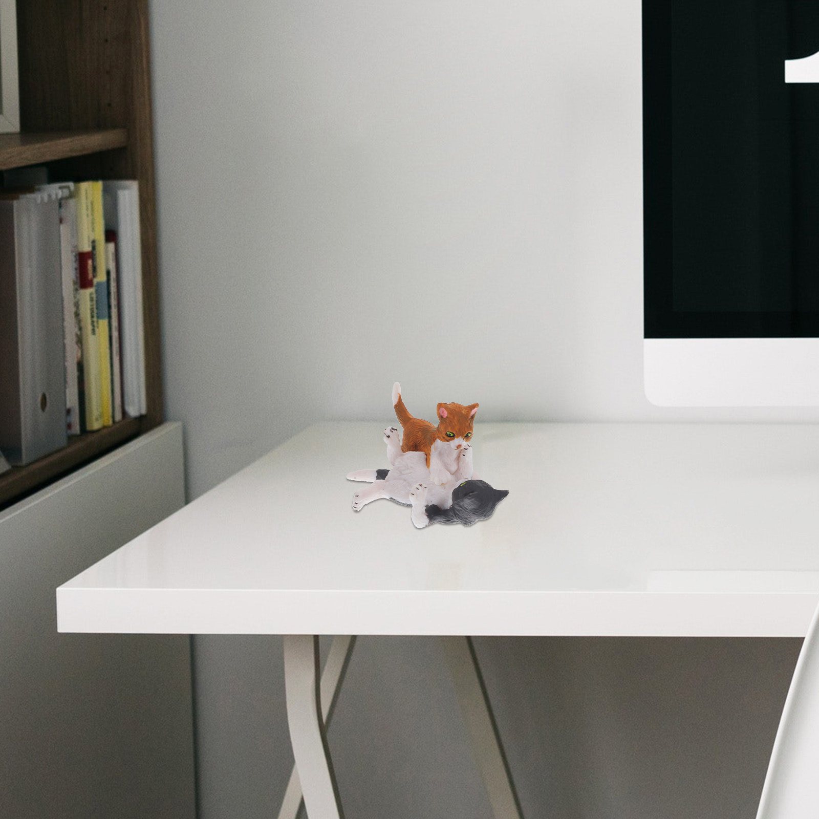 Estatua de Gato en Miniatura,  - Bonsai Garden Set Up reseña y precio