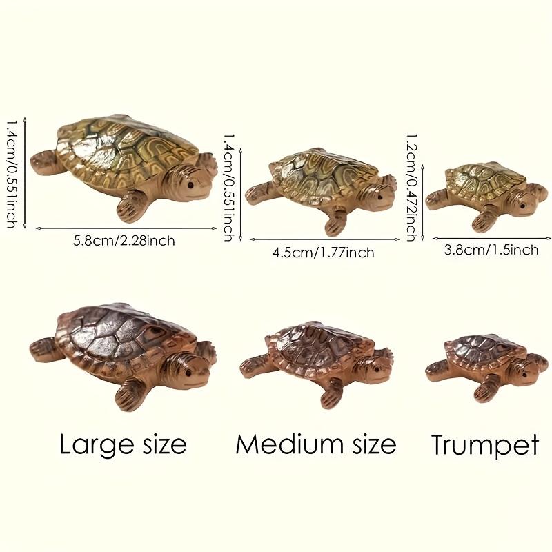 6 Mini Estatuas de Tortuga par - Bonsai Garden Miniature reseña y precio