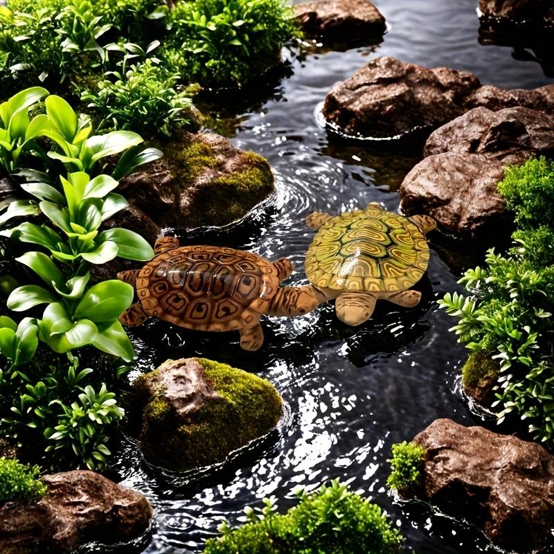 6 Mini Estatuas de Tortuga par - Bonsai Garden Miniature reseña y precio