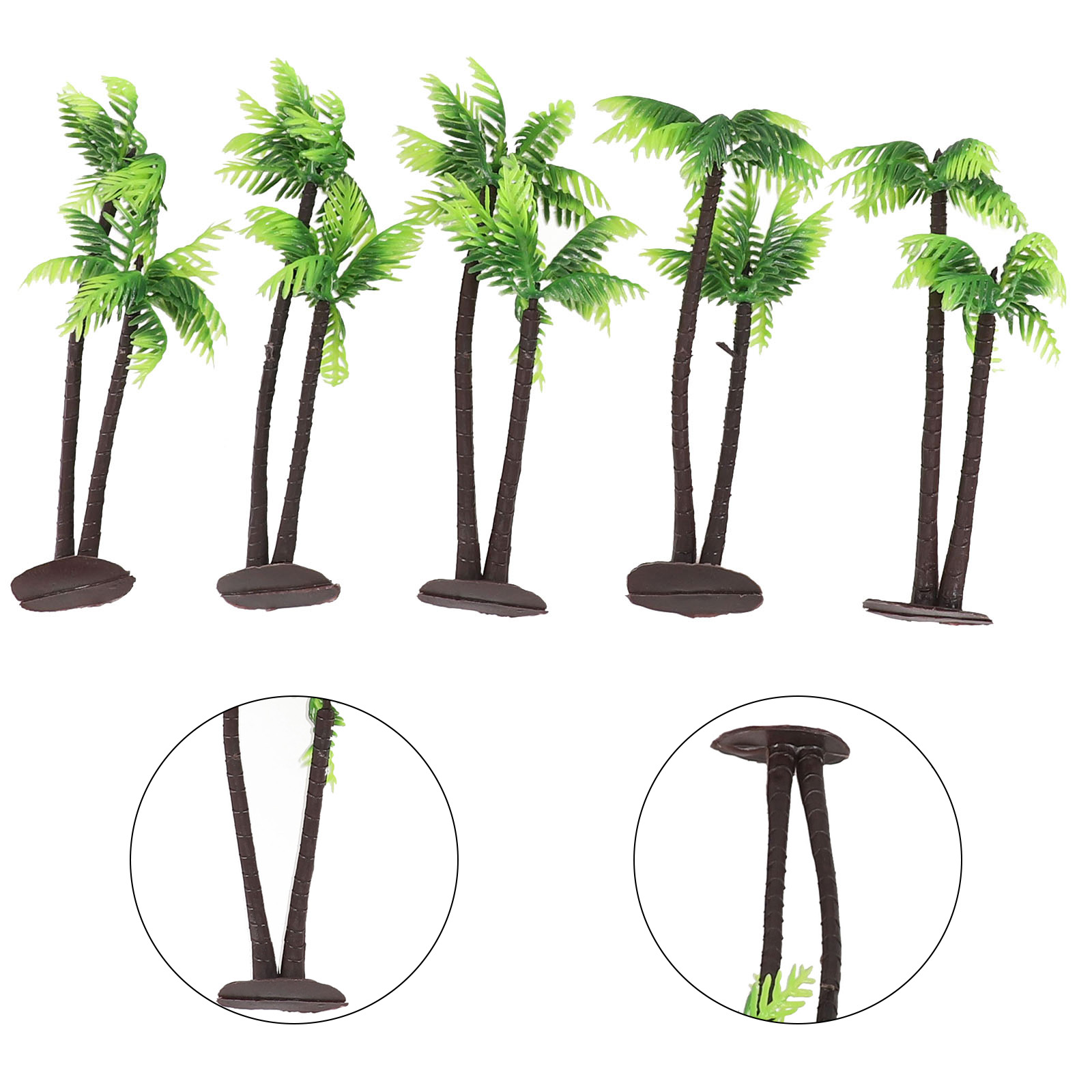 5 Piezas de Palmeras de Coco I - Bonsai Garden Layout reseña y precio