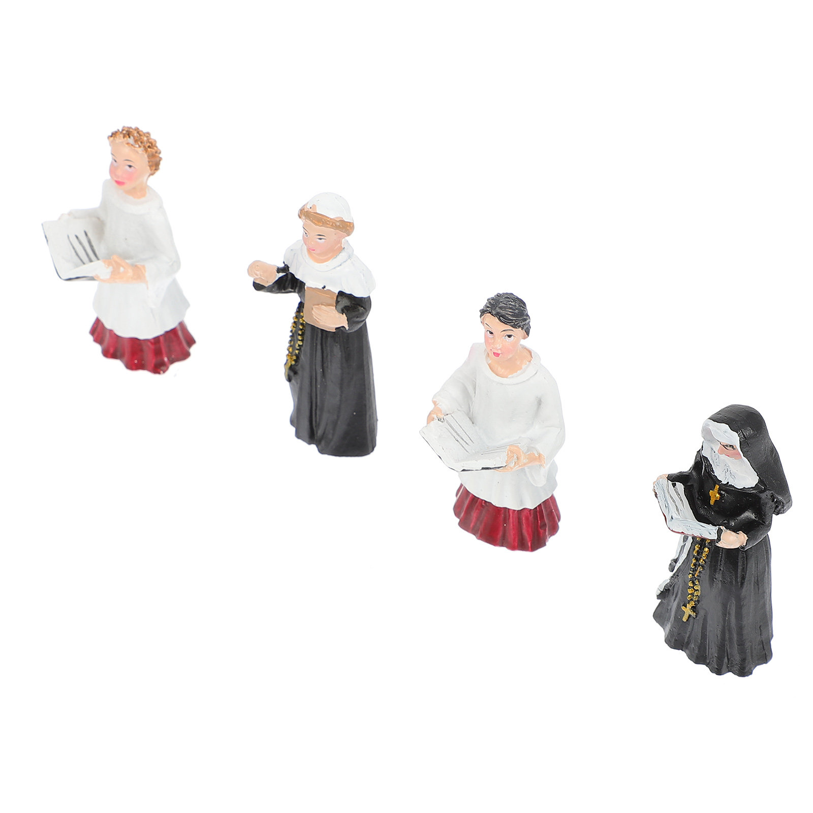 4 Estatuas de Resina de Monjas - Bonsai Garden Art reseña y precio