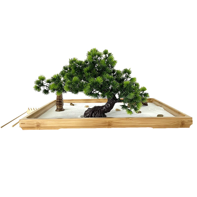 Jardín Zen japonés para escrit - Bonsai Zen Garden Kit reseña y precio