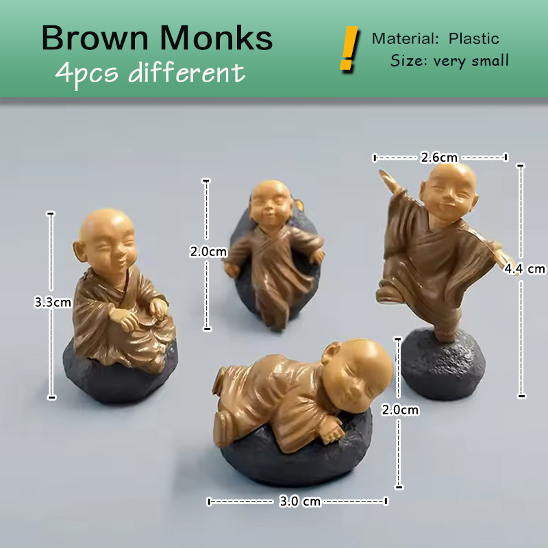 Figurita de monje chino Kong F - Bonsai Garden Art reseña y precio