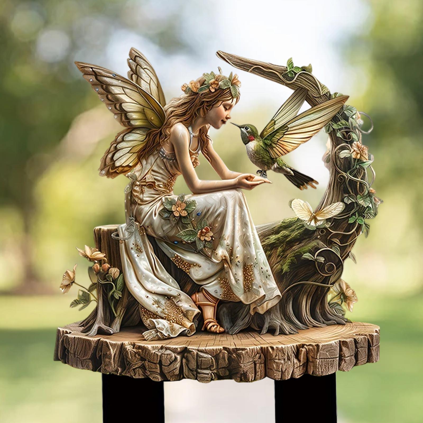 Estaca decorativa de hadas par - Bonsai Garden Art reseña y precio