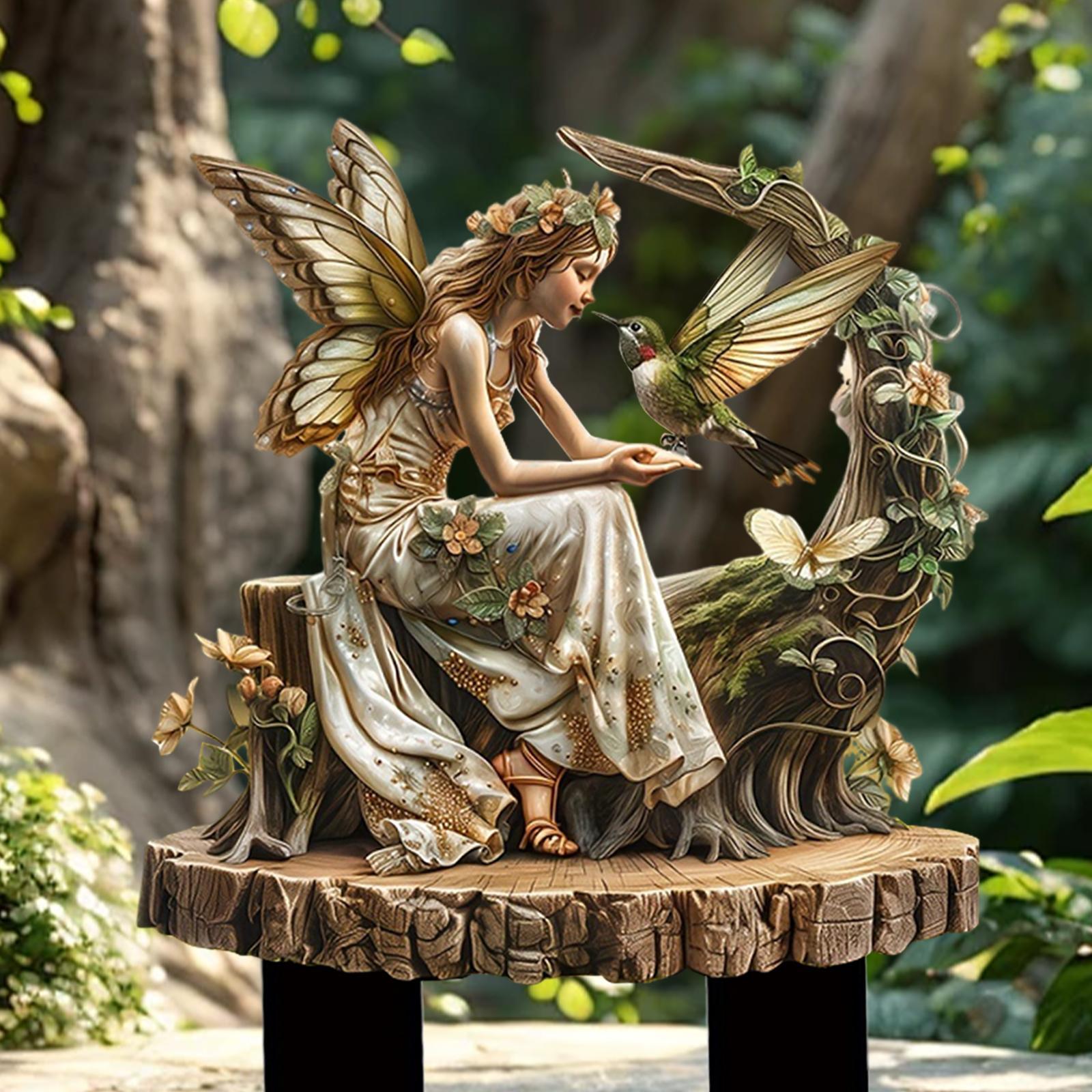 Estaca decorativa de hadas par - Bonsai Garden Art reseña y precio