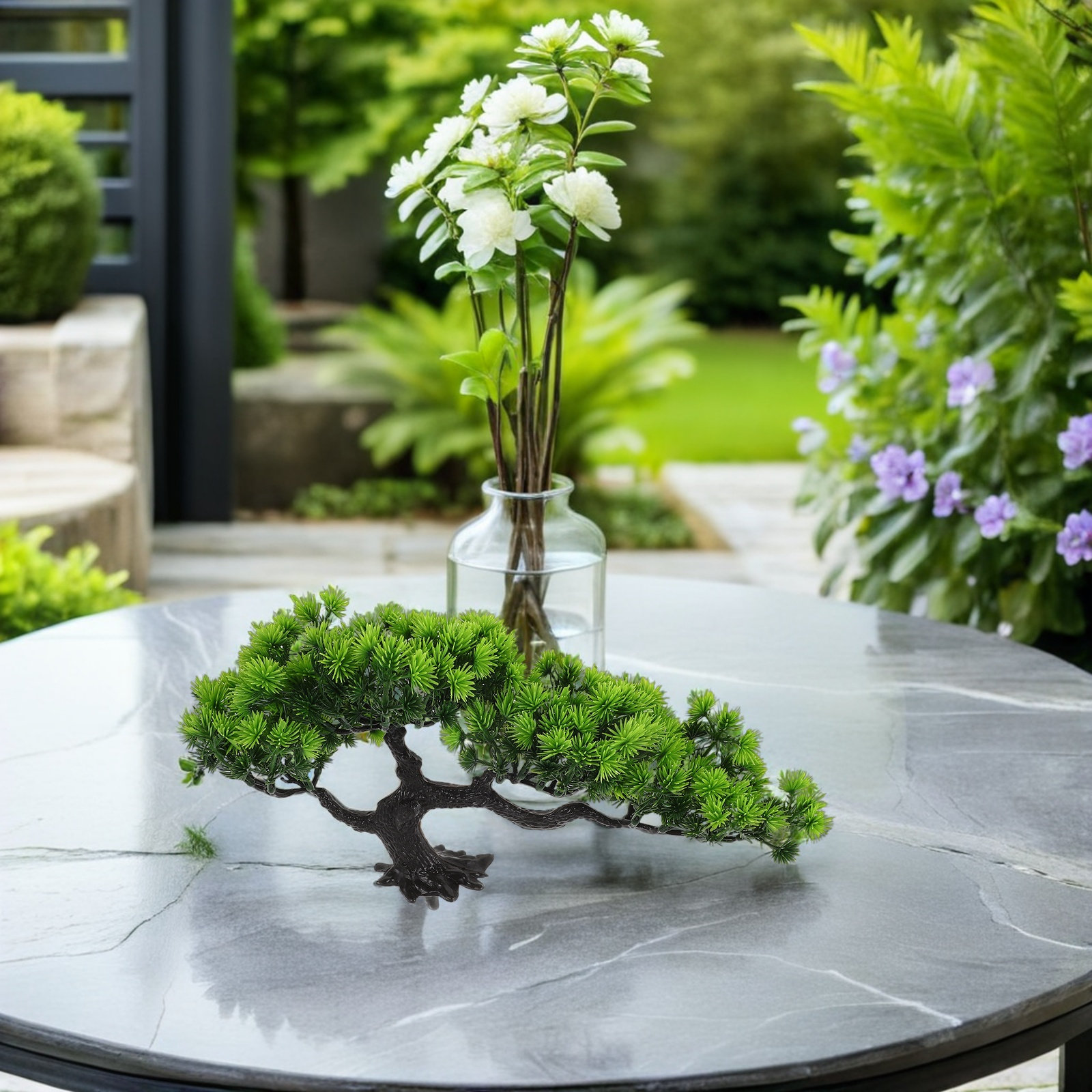 2 Piezas de Bonsái Artificial  - Bonsai Garden Juniper reseña y precio