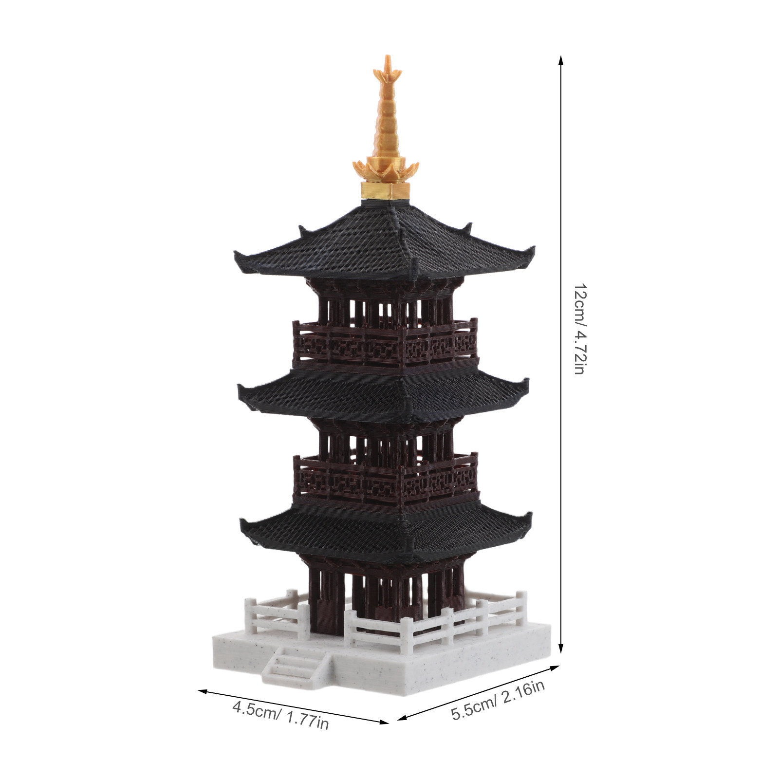 Escultura de Pagoda China en M - Bonsai Garden Set Up reseña y precio